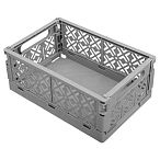 Ящик складной Stocky L, 334*250*155мм, 10,5 л, Серый