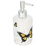 Дозатор для жидкого мыла Бабочки DIS-FLY, керамика