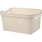 Корзина для хранения Plast Team STOCKHOLM, 5 л молочный туман (упаковка 8 шт.)