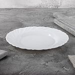 Тарелка десертная Culinaria, диа 18 см из опалового стекла