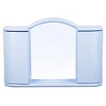Шкафчик зеркальный Арго светло-голубой