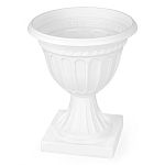 Вазон Олимпия 12л (на высокой ножке)(белый) (упаковка 5 шт.)