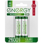 Аккумулятор Energy Eco NIMH-2600-HR6/2B (АА)