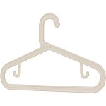 Вешалка-плечики детская, Бежевый (упаковка 50 шт.)