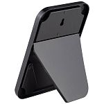 Зеркало косметическое настольное, 10*15 см, цвет: черный
