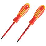 Отвертка Park диэлектрик SL4х10см для работы в установках до 1000V, шлицевая (упаковка 12 шт.)