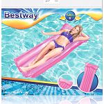 Матрас надувной для плавания (прозрачный верх) 183*76 см 44013 Bestway