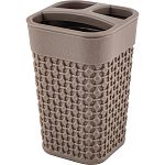 Подставка для зубных щеток OSLO шоколадный мокко (упаковка 36 шт.)