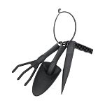 Набор инструментов для сада Черный (упаковка 12 шт.)