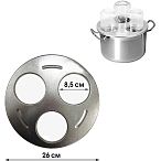 Стерилизатор для банок 3-х местный 1158