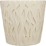 Горшок для цветов InGreen Winds D 340мм/20 л с дренажной вставкой 18,7л белоснежный жасмин (упаковка