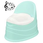 Горшок детский музыкальный, Зеленый (упаковка 4 шт.)