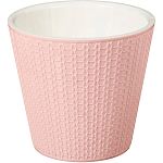 Горшок для цветов Velvet D200мм, 4л (светло-розовый) (упаковка 12 шт.)