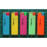 Зажигалки карманные газовые, подлежащие повторной заправке, модель M5055 (упаковка 50 шт.)