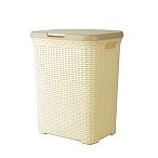 Корзина для белья Артлайн с крышкой 60л (упаковка 6 шт.)