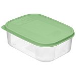 Контейнер для продуктов Verona прямоугольный 1,3л с гибкой крышкой (зеленый) (упаковка 42 шт.)