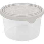 Контейнер для продуктов HELSINKI Artichoke 0,75 л круглый пепельный жемчуг (упаковка 26 шт.)