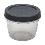 Емкость для продуктов РОЛЛ 0,55л Графитовый (упаковка 22 шт.)