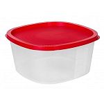 Контейнер квадратный для СВЧ и заморозки 2,65л (17) МИКС (упаковка 17 шт.)