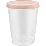 Банка с завинчивающейся крышкой Plast Team HELSINKI 1 л персиковая карамель (упаковка 15 шт.)