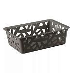 Корзинка универсальная 200х142х60 мм M, 1,2л, Серый (упаковка 20 шт.)