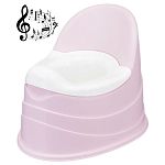 Горшок детский музыкальный, Розовый (упаковка 4 шт.)