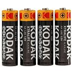Kodak  Элементы питания  XTRALIFE Alkaline  LR06-4S  , (60/600/3600) (упаковка 4 шт.)