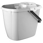 Ведро Etna прямоугольное 12л с отжимом МОП (серый) (упаковка 16 шт.)