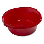 Таз Водолей круглый  9л красный С611КРА (упаковка 20 шт.)