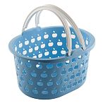 Корзина-переноска Стайл овал 234*185 h137мм 3,2 л (упаковка 36 шт.)