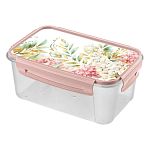 КОНТЕЙНЕР ДЛЯ ПРОДУКТОВ  LOCK&OK  С ДЕКОРОМ 1,1Л (Микс 1) (упаковка 18 шт.)