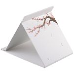Зеркало косметическое складное, 15*21 см, дизайн: Сакура (стекло, картон)