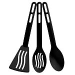 Набор кухонных принадлежностей из 3 предметов Simple Черный (упаковка 16 шт.)