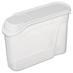 Емкость для сыпучих продуктов 1,5 л Белый/светло-серый (упаковка 24 шт.)