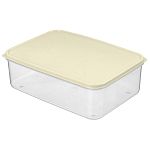 Контейнер для продуктов Modena прямоугольный 2,5л с гибкой крышкой (светло-бежевый) (упаковка 7 шт.)
