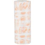 Салфетки из спанлейса в рулоне с перфорацией 25*30см, 50 гр/м2, 20 шт.