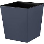 Горшок для цветов InGreen London CUBE 301 х 301 мм, 22 л c дренажной вставкой вулканический серый (у