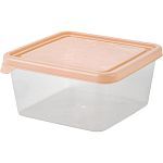 Контейнер для продуктов HELSINKI Artichoke 0,45 л квадратный персиковая карамель (упаковка 35 шт.)