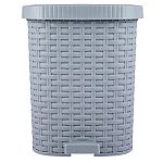 Контейнер педальный для мусора Артлайн 12л (серый) (упаковка 3 шт.)