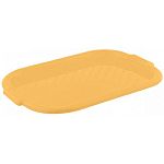 Поднос Verona прямоугольный 430х275х25 мм бледно-желтый