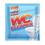 Порошок для чистки туалета с антимикробным эффектом MEGA WC Cleaner Sea Fresh 130 г