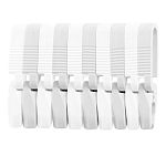 Прищепка-держатель универсальный (10шт)  70х10х20мм (микс 1) (упаковка 15 шт.)