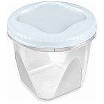 Банка с завинчивающейся крышкой Тондо 1,5л Светло-голубая С288СГЛ (упаковка 18 шт.)