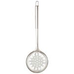 Шумовка из нержавеющей стали, NIMBUS, 33,5*11,2 см, овальная ручка с подвесом (упаковка 12 шт.)