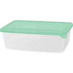 Контейнер для продуктов Sugar&Spice Delicate 1,35 л прямоугольный эвкалипт (упаковка 24 шт.)