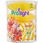 Мыло туалетное с увлажняющим кремом PROLIGHT Букет, 4Х90 гр. (пэт-банка)