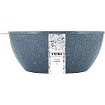Салатник Sugar&Spice STONE с крышкой 5л темный камень (упаковка 16 шт.)