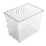 Ящик с крышкой универсальный 560x380x435мм Лайф 70л С531 (упаковка 4 шт.)