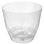 Горшок для орхидей Laurel D145мм, 1,3л с поддоном (бесцветный) (упаковка 20 шт.)