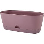 Горшок овальный InGreen Amsterdam для суккулентов, 25 см Морозная слива (упаковка 6 шт.)